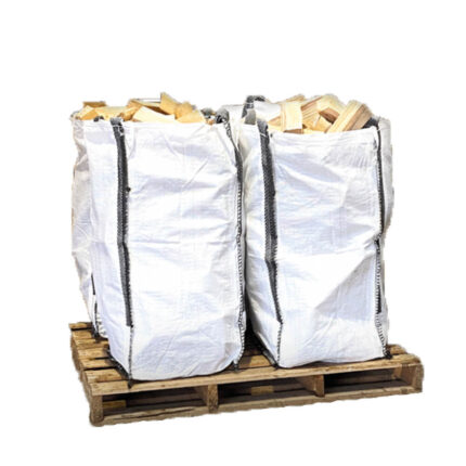 Sacs de bûches de bois hominées mélangées au four x4