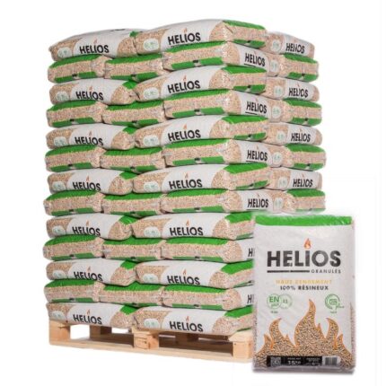 Palette Mixte de briquettes de bois Pini Kay + Nestro Mix (960Kg)