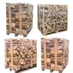 Palettes (2 chêne blanc + 2 Hêtre/Charme) – Bûches de 40 cm – Image 2