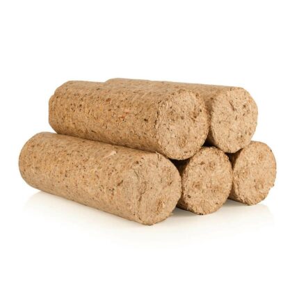 Briquettes de bois – demi-palette