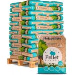 PELLETS BIOTOM – 100% résineux avec certification EN+ A1 – 16 sacs de 15kg