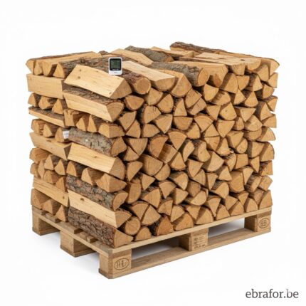 30 cm 3,5 Stères chêne ultra sec Caisse à bois de cheminée (mélange Hêtre-Chêne)