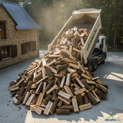 30-33 cm 10 Stères en vrac chêne/hêtre/charme stocké