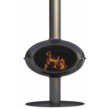 Poêle à bois BRIO sur pied – INVICTA